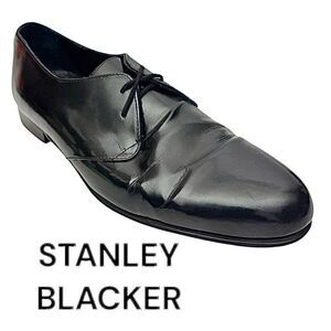 Stanley Blacker Men's Vintage Dress Shoes Size 10.5 W Made In Italy Pre-Owned